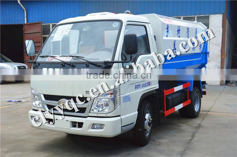 FORLAND 4x2 garbage truck, garbage truck for sale, Euro 4 garbage truck 6 ton