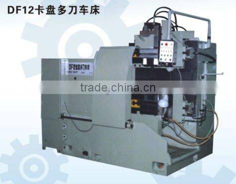 DF12 Chuck Hydraulic Multicutter Semi Automatic Lathe