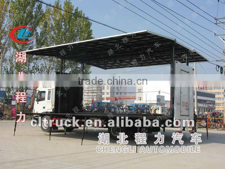 JAC 4*2 mobile stage trucks for sale