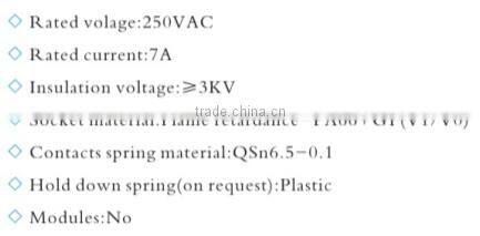 HEIGHT Hot Sale PYF11A Relay Socket / 11pin Relay Socket/General relay socket with High Quality Factory Price