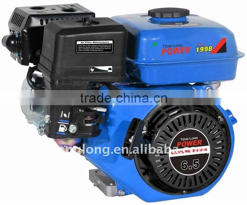 1/2C essence moteur 4 stroke single cylinder air cooled clutch 168f OHV