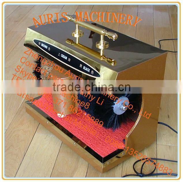 Hotel dedicated shoe shine machine