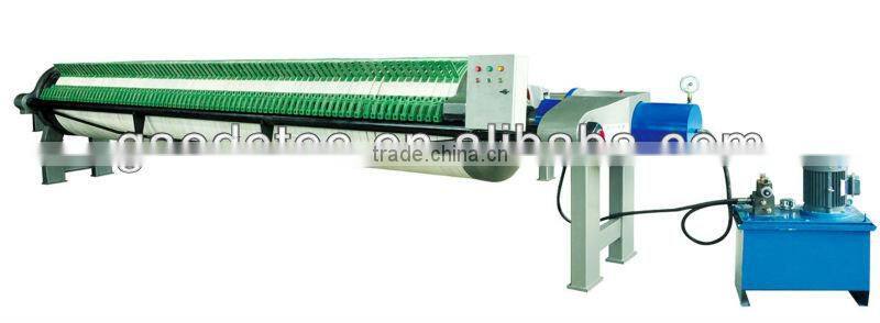 Ceramics Industry Circular Frame Kaolin Filter Press With CE Certificate