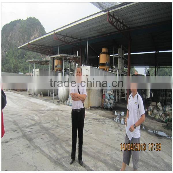 low investment batch type tyre oil pyrolysis plant 2800-6600