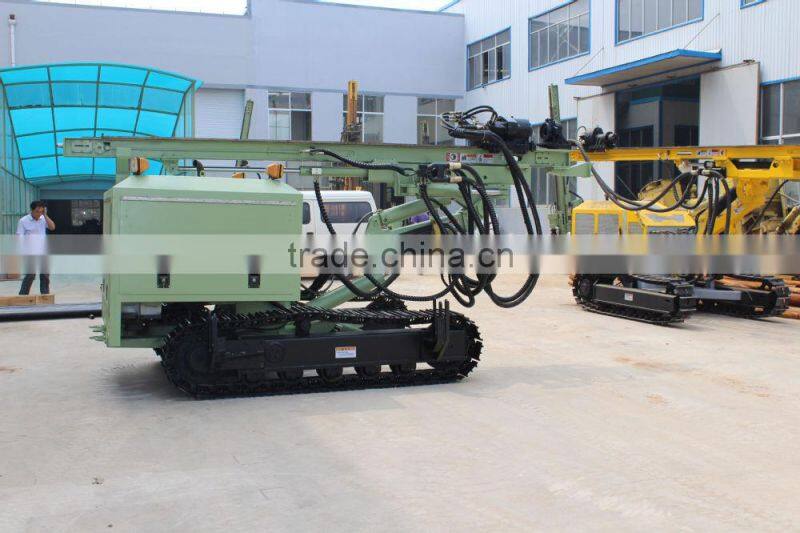 G150YF high efficiency different angle drilling bore hole hydraulic DTH blasting drill rig for mine