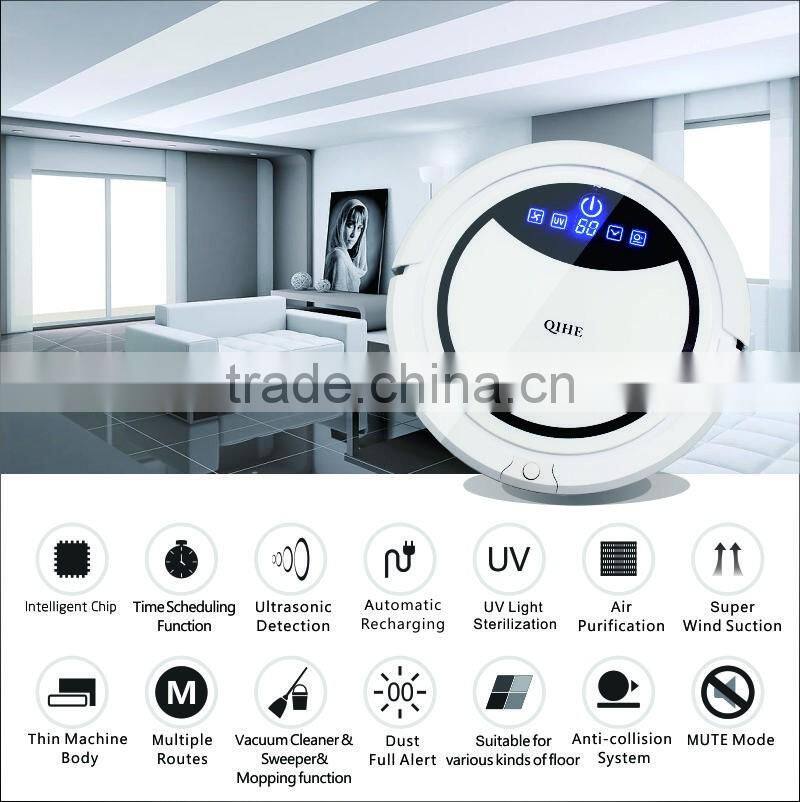 China wholesale high class multifunctional smart vacuum cleaner robot sweep and mop wet and dry