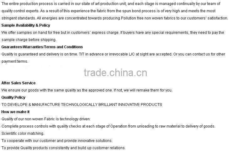 Saturation Impregnating Non woven fabric ,Colorful