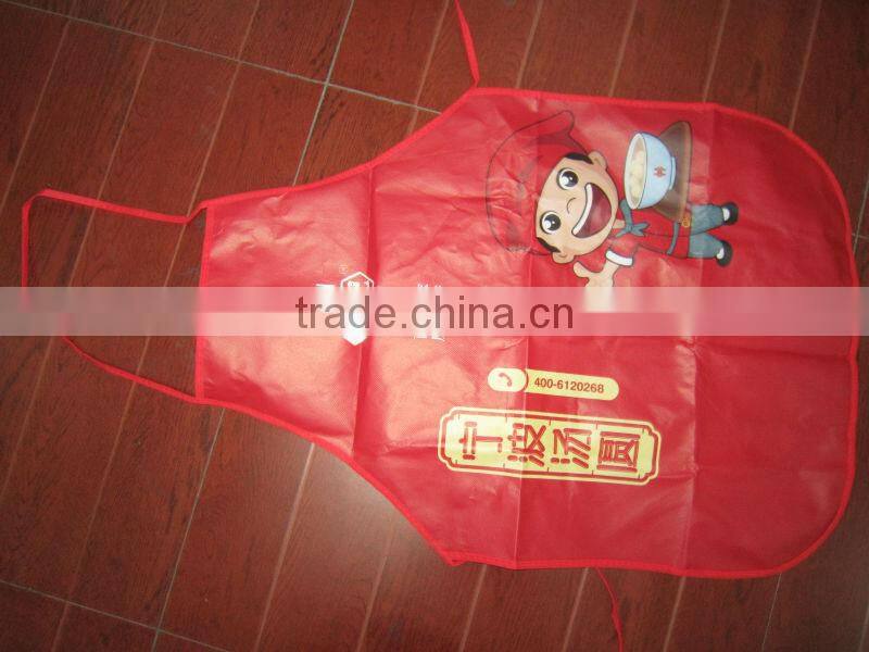 Disposable apron for sale/ advertise use apron