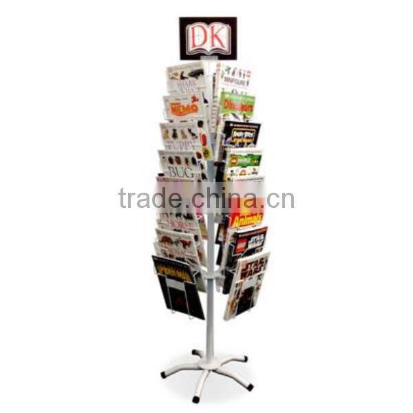 Countertop 3-Side Rotating Leaflet Dispenser