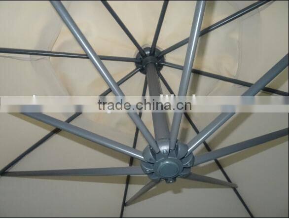 garden cantilever parasol aluminum hanging umbrella patio parasol 3m 10ft