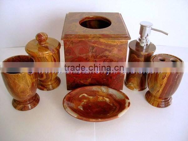 Antique style ONYX BATHROOM ACCESSORIES COLLECTION