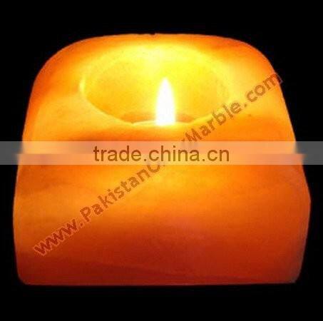 CRAFTED SALT CANDLE HOLDERS