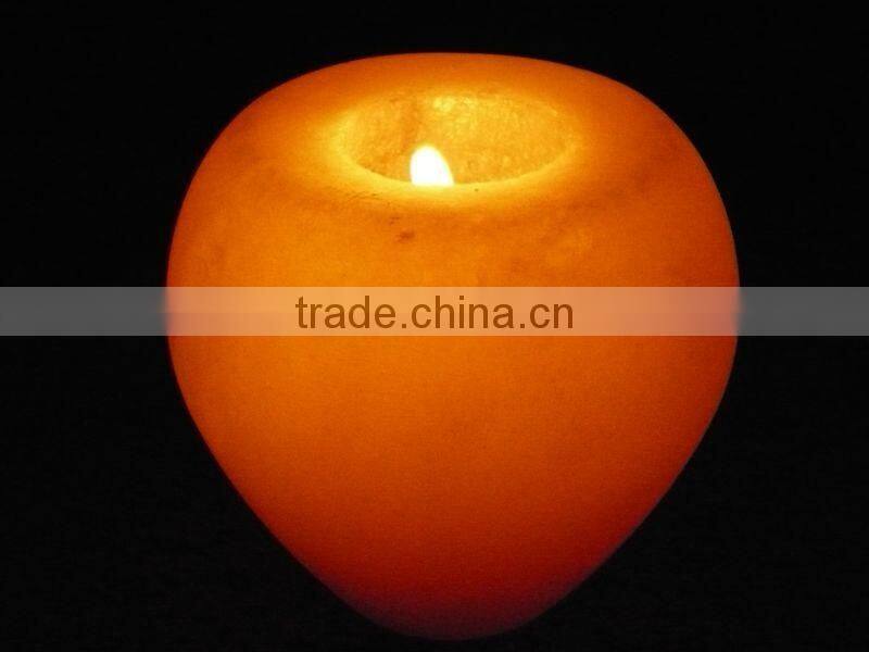 Apple shape tea light