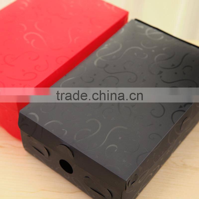 Q1126 wholesale colorful plastic shoes storage box