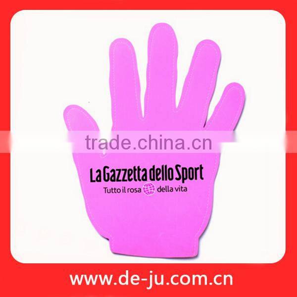 Yellow Black EVA Round Foam Football Hand