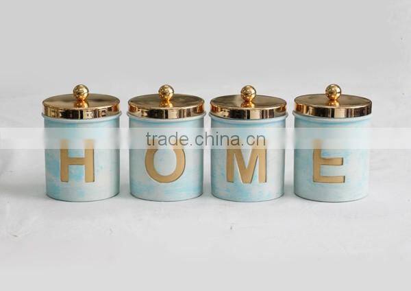 Unique candle jars for wedding centerpieces