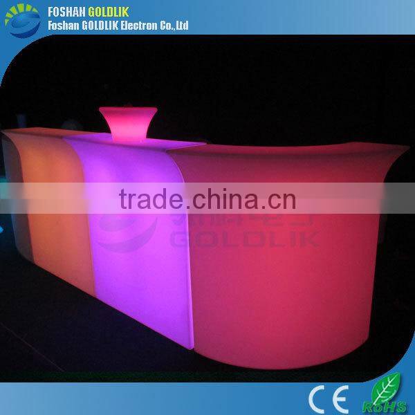 LED luminous modern Bar Counter