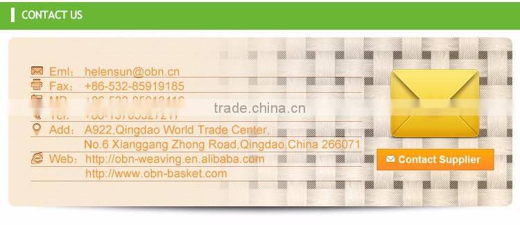 Latest design wholesale customized pure handmade colorful woven mini cheap empty gift basket