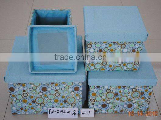 foldable woven paper gift box