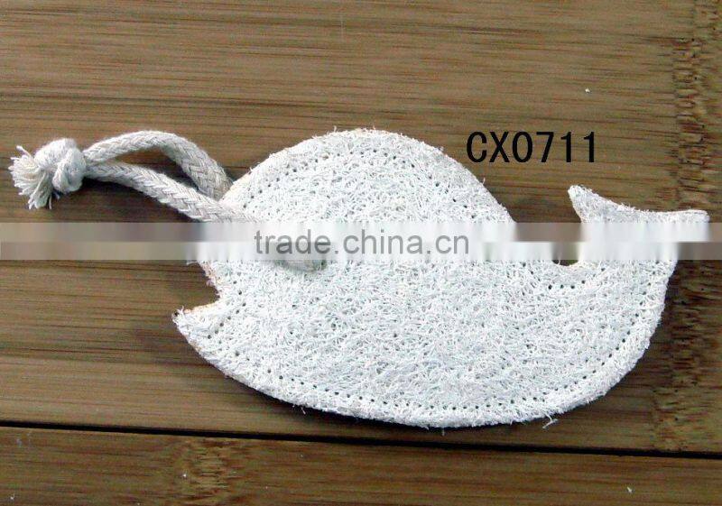 100% organic Natural Animal shape Loofah Luffa kidsn Loofa Bath Sponge