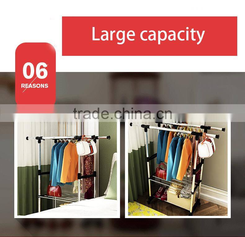 retail hanging clothes display racks