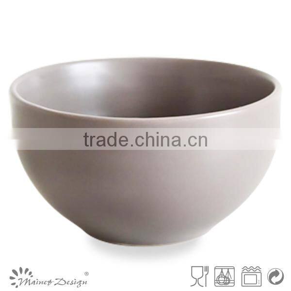 Matt green rice serving bowl manufacturer