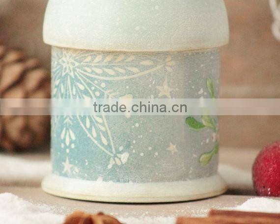 Christmas Wood Box House