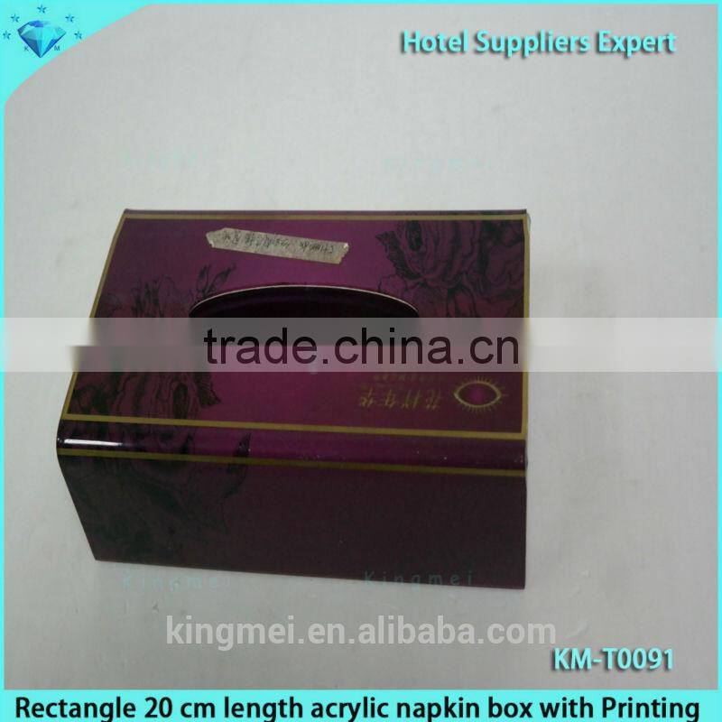3mm import red acrylic material acrylic napkin box