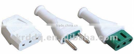 male and female power industrial plug & socket outlet