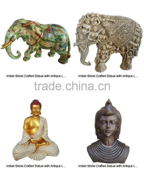 Antique Handcrafted Garden Statues-AKP