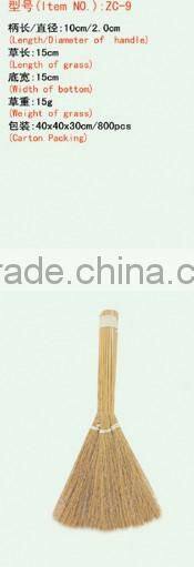 Festive craft grass broom