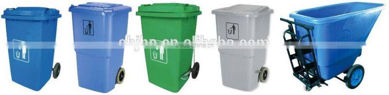 Street 240 Liter Public Outdoor Plastic Dustbin