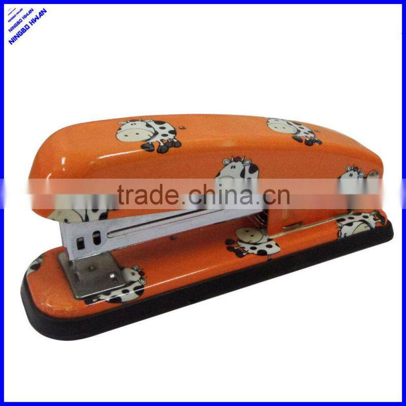 2015 new designer floral metal cute stapler
