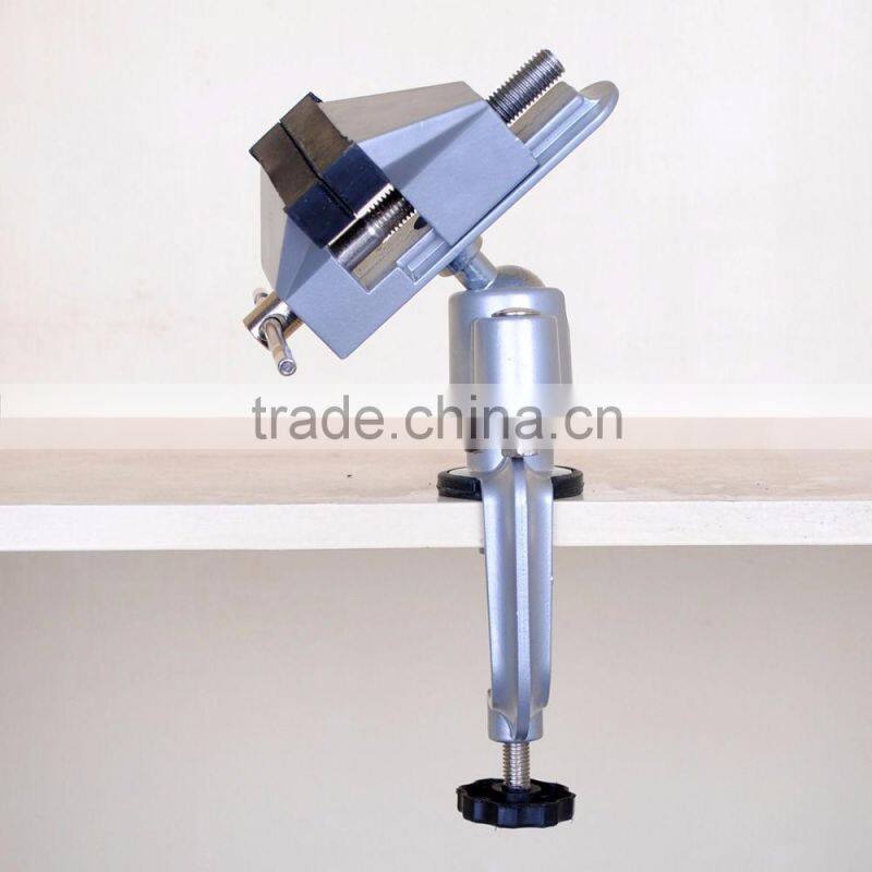 Table Bench Vise Work Bench Clamp Swivel Rotated Vice Hobby Craft Repair Tool