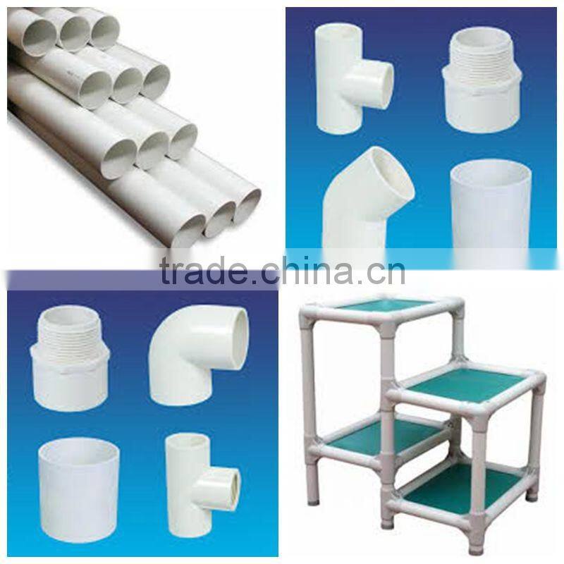 Made in China high quality resin profile of pvc pipe