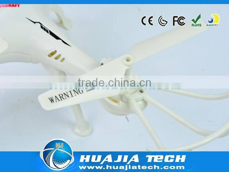 Manufacturer 2.4G 4.5CH remote control 6-axis aircraft helicopter UFO drone Gyro with camera White