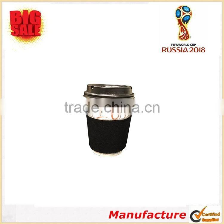 2018 World Cup Black Coffee Cup Sleeve Cheap Multiple Colors and Quantities Cup Sleeve Premium Quality Cup Sleeve 3 Packs