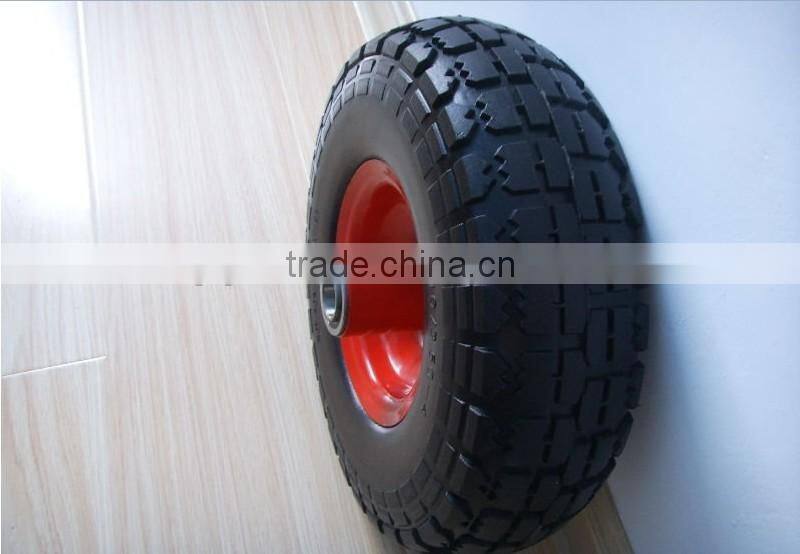 Tool cart PU foam wheel 4.10/3.50-4