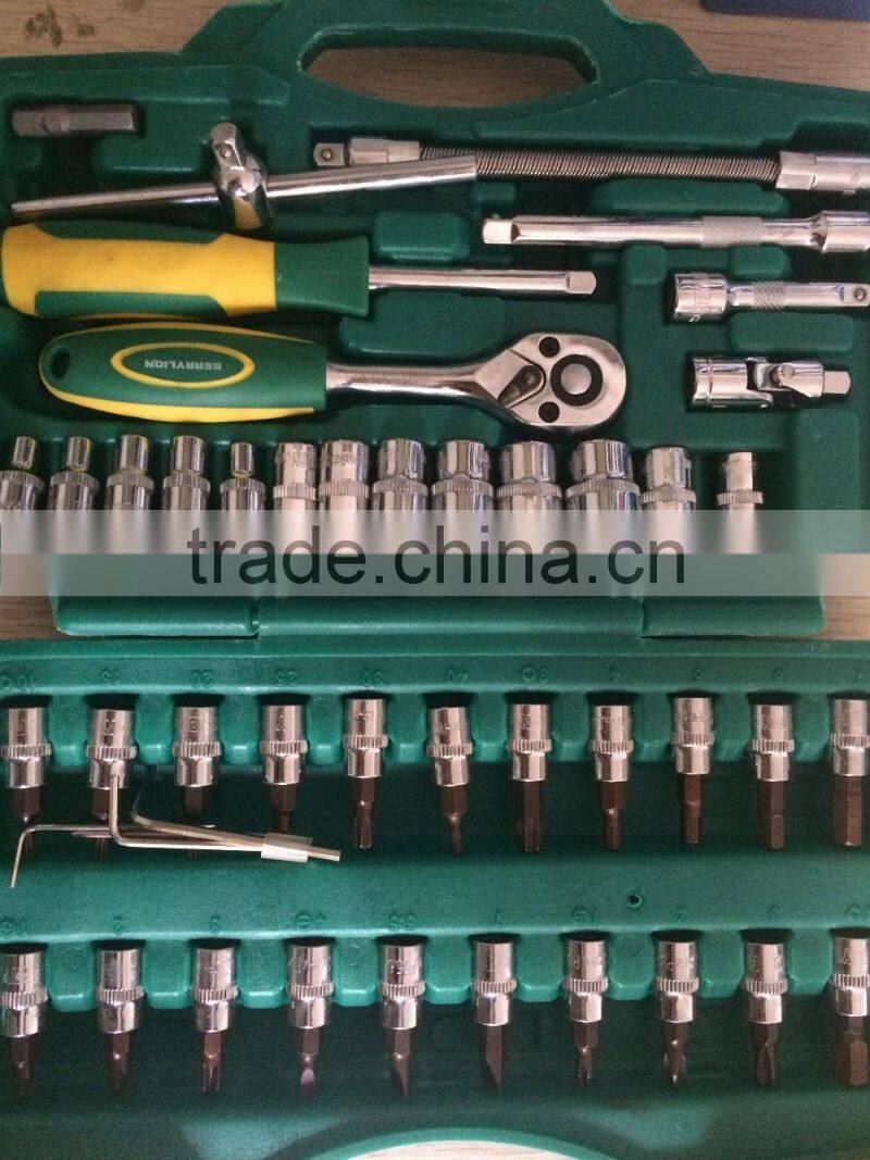 BERRYLION direct factory 46pcs socket tool set with reasonable price