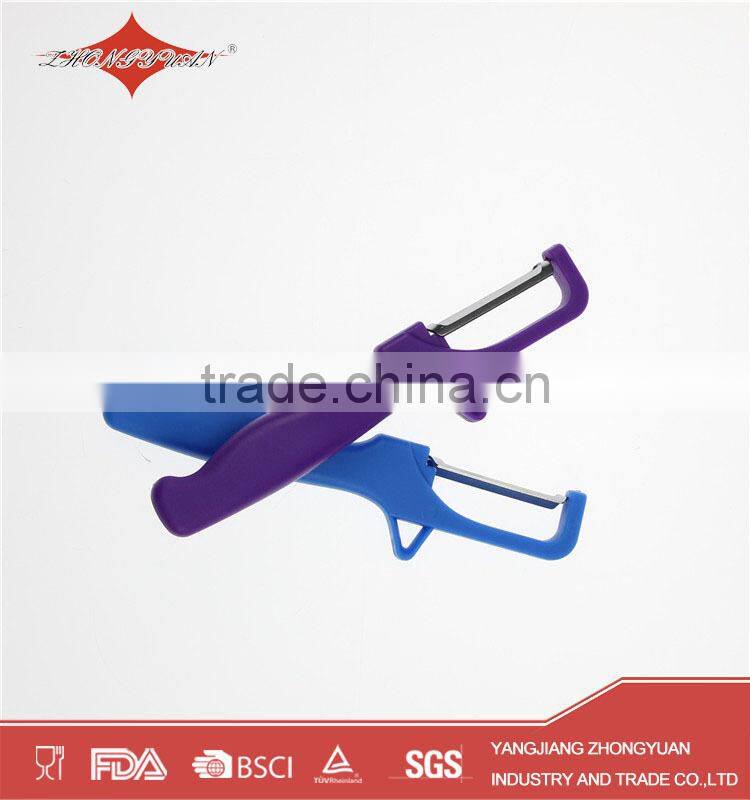 stainless steel manual potato peeler with pp handle