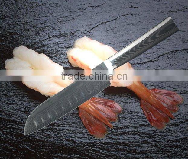 VG10 damascus steel knife