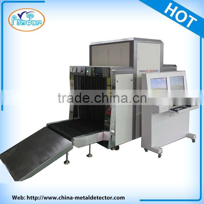 Airport usage X Ray baggage scanner for security checking