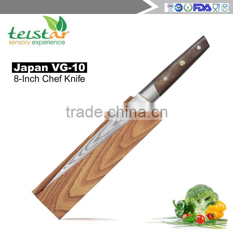 Japanese VG10 damascus Stainless Steel 8-Inch Chef Knife