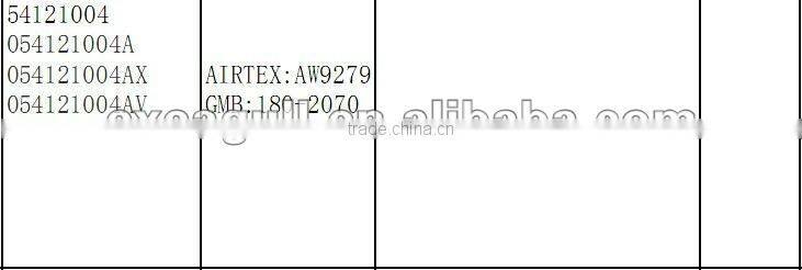 high quality VOKSWAGEN auto water pump 54121004