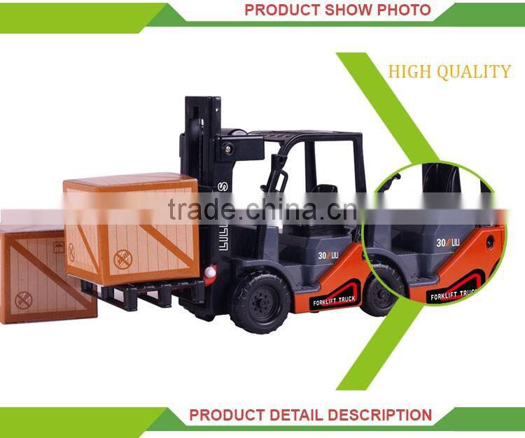 New style inertia friction high quailty truck toys lifter crane fork