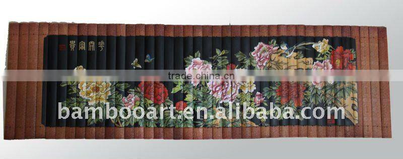 bamboo carving crafts (flower)