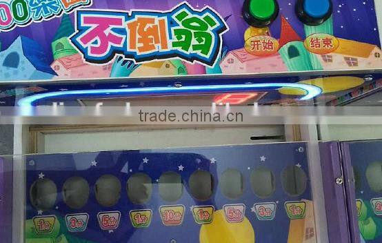 2017 most popular prize machine Roly-poly children game machine 3 players for sale