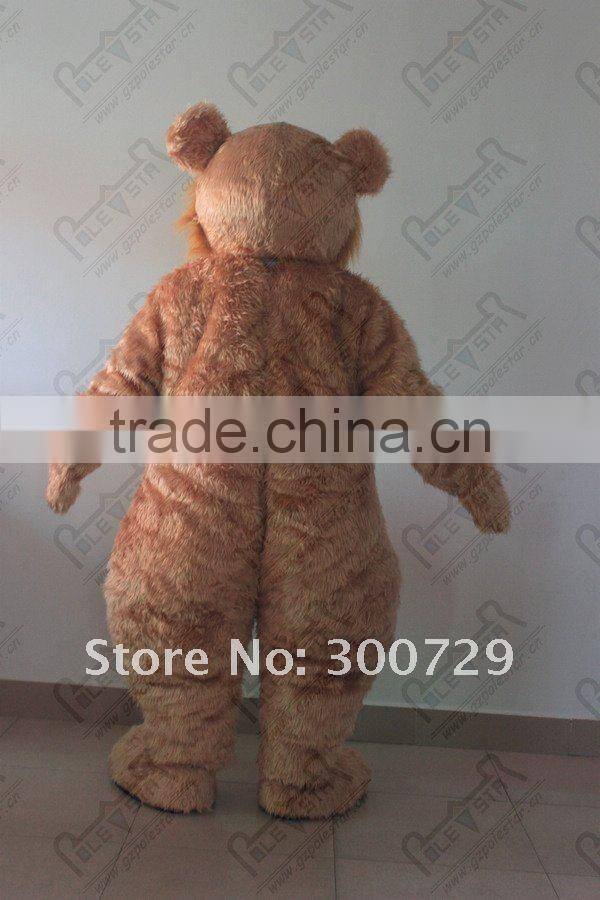 NO.2463 fluffy bear mascot costumes