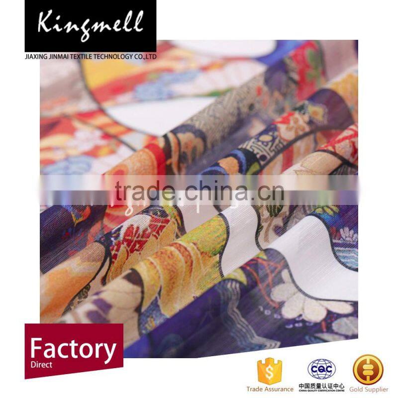 Factory price mulberry silk fabrics silk fabric chiffon for silk dress