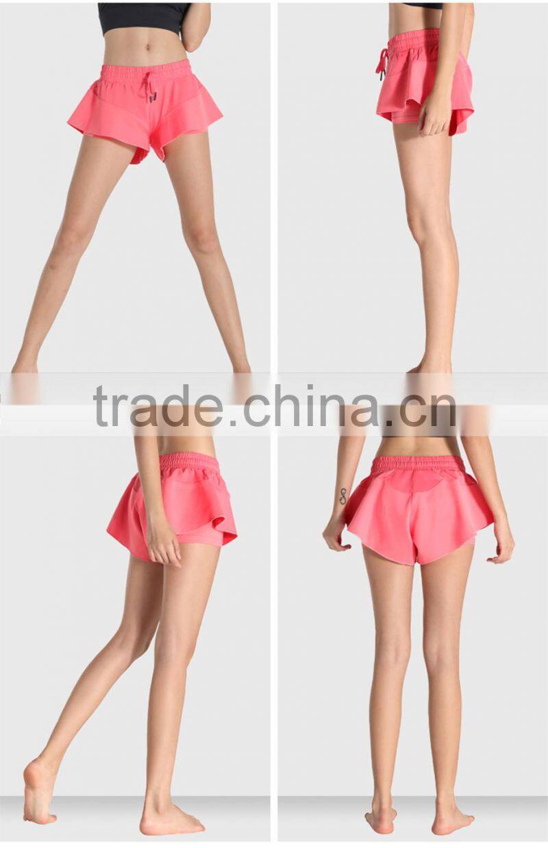 Sexy Women Fitness Short Wear Breathable Summer Sports Pants For Yoga